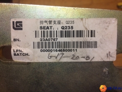 Опора / Основание выпускного трубопровода Liugong 23A0767