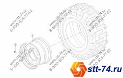 Диск колесный передний CLG777 // 12D0126