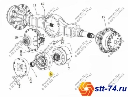 860518958 Привод главный в сборе XS163, XS225